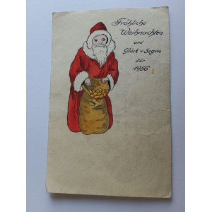 CHRISTMAS POSTCARD SAINT MICHAEL