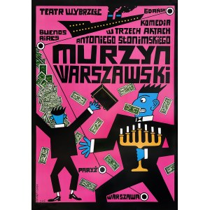 Warsaw Negro, Wybrzeze Theater, 2015, designed by Andrzej KRAJEWSKI (1933-2018)