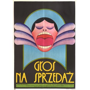 Voice for Sale, 1973, designed by Andrzej KRAJEWSKI (1933-2018)