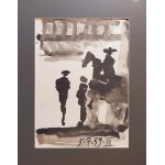 Pablo Picasso (1881 - 1973), Z cyklu Toros y Toreros (Byki i toreadorzy), 1961