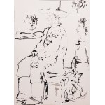 Pablo Picasso (1881 - 1973), Z cyklu Toros y Toreros (Byki i toreadorzy), 1961