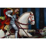 Magdalena Boroń (b. 1969, Krakow), St. George, 2023