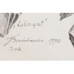 Teresa Brzóskiewicz (1929 Siedlce - 2020 Częstochowa), Labirynt, 1990