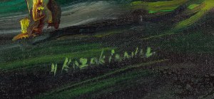 Henryk Kozakiewicz (1936 - 1985 ), Pejzaż, 2 połowa XX w.
