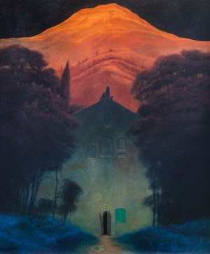 Zdzisław Beksiński (1929 - 2005), Bez tytułu, 1974