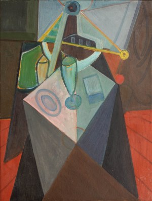 Jonasz Stern (1904 - 1988), Martwa natura, 1948
