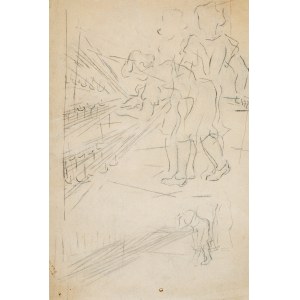 Władysław Strzemiński (1893 -1952), Prządki, 1949-50