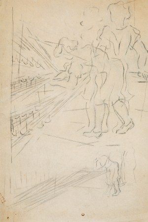 Władysław Strzemiński (1893 -1952), Prządki, 1949-50