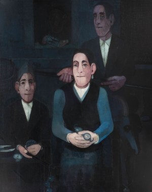 Kiejstut Bereźnicki (ur. 1935), Rodzina w czerniach mała I, około 1976