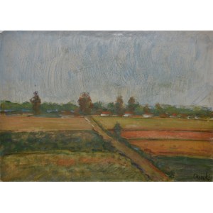 Ossecki Wilk Wilhelm, Road through the fields