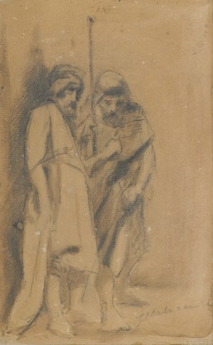 Jacek Malczewski, SZKIC Z WYPRAWY NA BLISKI WSCHÓD, przed 1900