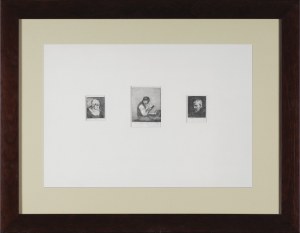 Michał Płoński, PORTRET KOBIETY, CZYTAJĄCY , PORTRET MĘŻCZYZNY