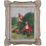 Adam Setkowicz, ODPOCZYNEK PRZY SIANOKOSACH, 1897