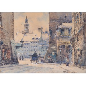 Władysław Chmieliński (Stachowicz), RYNEK STAREGO MIASTA W WARSZAWIE, przed 1939
