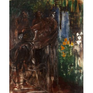 Jacek Malczewski (1854 Radom - 1929 Krakov), Tři grácie, 20. léta 20. století