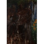 Jacek Malczewski (1854 Radom - 1929 Kraków), Trzy gracje, lata 20. XX wieku