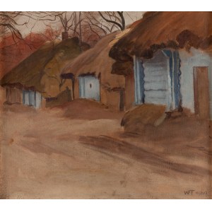 Włodzimierz Tetmajer (1862 Harklowa - 1923 Kraków), Road in Bronowice (Strzechy), 1911