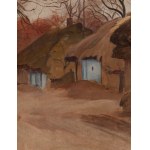 Włodzimierz Tetmajer (1862 Harklowa - 1923 Kraków), Road in Bronowice (Strzechy), 1911