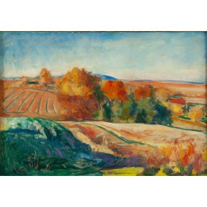 Wojciech Weiss (1875 Leorda, Romania - 1950 Krakow), October, 1920s-1930s.