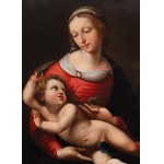 Author unrecognized (19th century), Madonna and Child according to Raphael