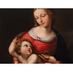 Author unrecognized (19th century), Madonna and Child according to Raphael