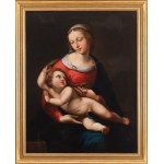 Author unrecognized (19th century), Madonna and Child according to Raphael