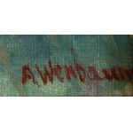 Abraham Weinbaum (Abram, Albert Wenbaum) (1890 Kamieniec Podolski - 1943 obóz koncentracyjny), Bukiet czerwonych kwiatów
