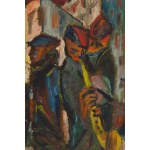 Boleslaw Stawinski (1908 Łódź - 1983 Bytom), Musicians in the City