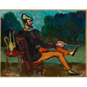Stanisław Eleszkiewicz (1900 Czutów u Poltavy - 1963 Paříž), Sedící muž