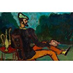 Stanisław Eleszkiewicz (1900 Czutów u Poltavy - 1963 Paříž), Sedící muž