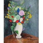 Joseph Hecht (1891 Łódź - 1952 Paryż), Martwa natura z kwiatami