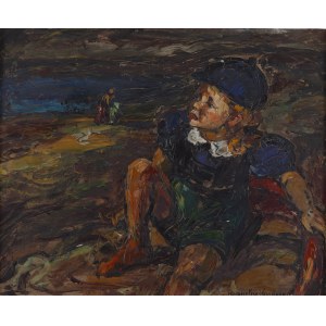 Maurice Vagh-Weinmann (1899-1966 ), Chlapec v modré přilbě
