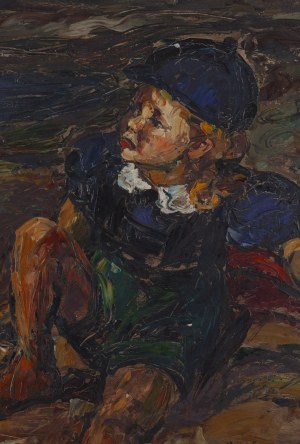 Maurice Vagh-Weinmann (1899 - 1966 ), Chłopiec w granatowym kaszkiecie