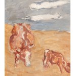 Henryk Gotlib (1890 Krakov - 1966 South Godstone, Anglie), Krajina s kravami