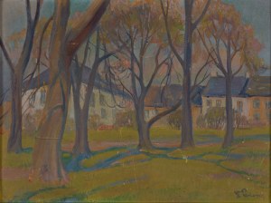 Stanisław Paciorek (1889 Ładycze na Wołyniu - 1952 Kraków), Planty krakowskie