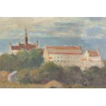 Jan Betley (1908 Płock - 1980 Warszawa), Panorama Sandomierza (Sandomierz I), 1959