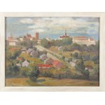 Jan Betley (1908 Płock - 1980 Warszawa), Panorama Sandomierza (Sandomierz I), 1959