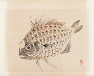 Kōno Bairei (1844-1895), wyd. Yamada Shinzaburo, Ryba, Kioto, 1913 r.