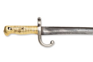 Puškový bodák Chassepot model 1866 | Francie (St. Etienne), francouzština