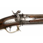 Wender system double barrel with rotating barrels "J. Beier / Brünn" | Czech, Bohemian