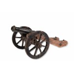 Model of a cannon for firing a salute | Europe, European