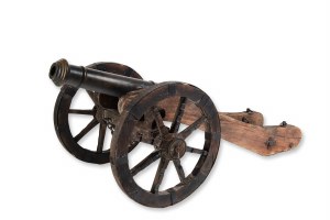 Model of a cannon for firing a salute | Europe, European
