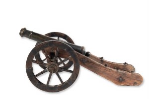 Model of a cannon for firing a salute | Europe, European