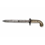 Percussion pistol with dagger | France, French