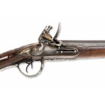Flintstone double barrel rifle | France, French