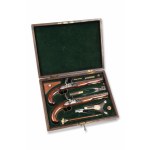 Flintlock pistols (pair in cartridge) "Andreas Kuchenreuter" | Germany (Regensburg, Bavaria), Thurn - Taxis