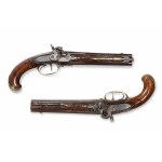Percussion gun (pair in cartridge) "Johann Jakob Kuchenreuter" | Germany (Bavaria, Regensburg), German