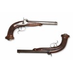 Percussion gun (double pair cartridge) | France (Paris), French