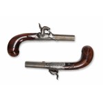 Percussion gun (double pair cartridge) | France (Paris), French