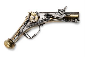 Puffer all-metal wheellock pistol | Germany, German